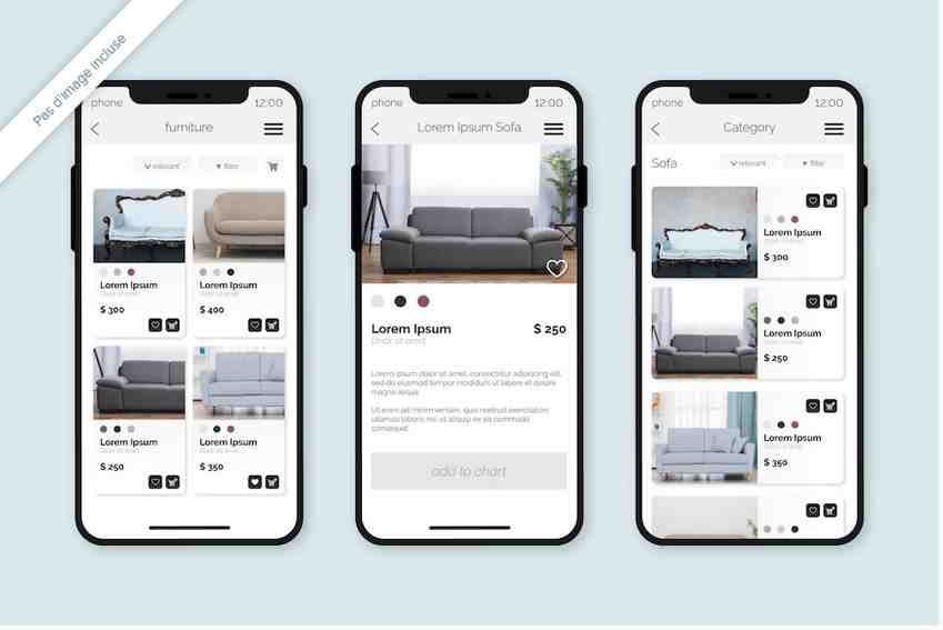 Création d'application mobile